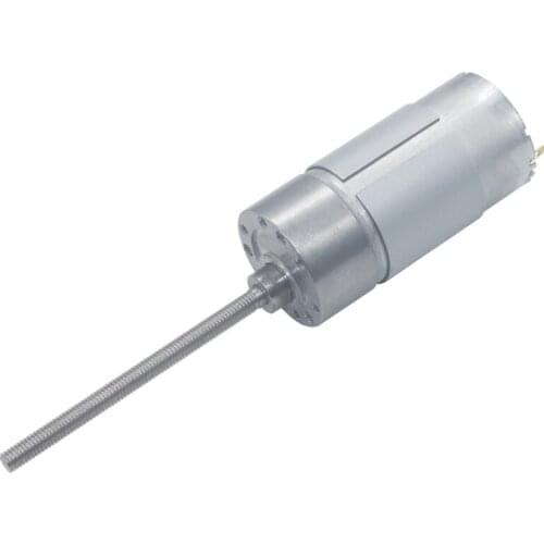 Customized M6 80MM Long Threaded Shaft Electric Motor dc Motor Gear Motor
