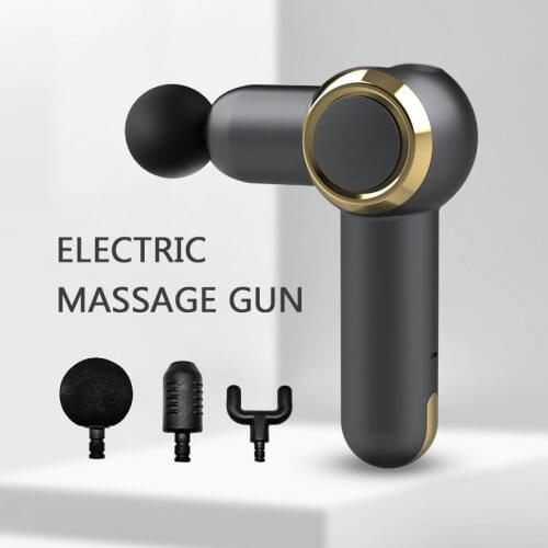 Fascia Massage Gun Muscle Pain Relief Percussive Deep Tissue Foldable Body Neck Vibrator Shaping Dynamic Therapy Massager