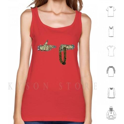 Run The Jewels Tank Tops Vest 100% Cotton Run The Jewels Rap Music Hip Hop