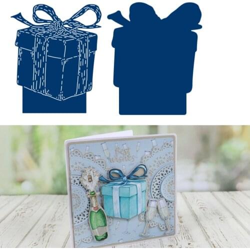 A Gift From Me To You New Metal Cutting Dies Stamps Stencil For 2021 Scrapbook Diary Decoration Embossing Template Diy Card