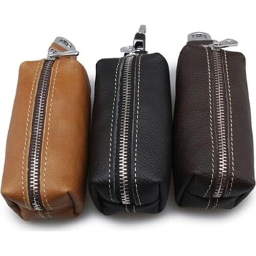 Fashion Keys Holder Organizer Housekeeper Pouch Car Keys Wallets Keychain Covers Male Key Wallets Bag