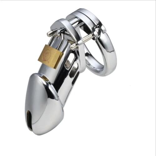 Manyjoy Male Chastity Device Cock Cage Dildo Penis Ring New Lock BDSM Bondage Adult Erotic Products Sex Toys For Men Couples