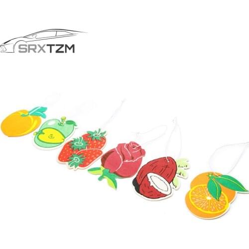 SRXTZM 3pcs Multi-taste Car Air Freshener Perfume Fragrance Smell Automobiles Scent Odor Freshener Perfume Car Accessories
