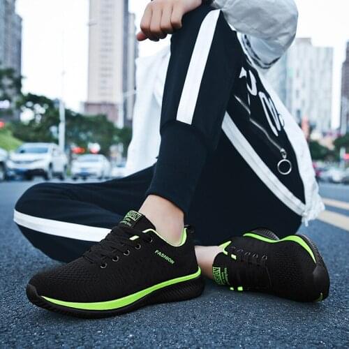 Casual shoes fashion sports shoes all-match large size 38-45 mens shoes breathable flying woven running shoes 2021 new summer