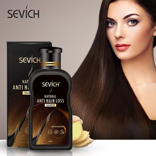 Sevich Hair Loss Treatment Shampoo For Repair Hair Growthing Hair Treatment 200ml Ginger Extract Herbal Anti-Hair Loss Shampoo