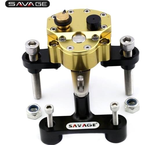 Steering Damper Stabilizer For SUZUKI GSX1300R HAYABUSA 2008-2020 19 18 Adjustable Motorcycle Accessories Bracket Reverse Safety