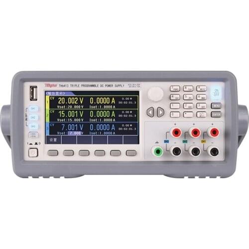 TH6413 Programmable Linear DC Power Supply with 3-channel