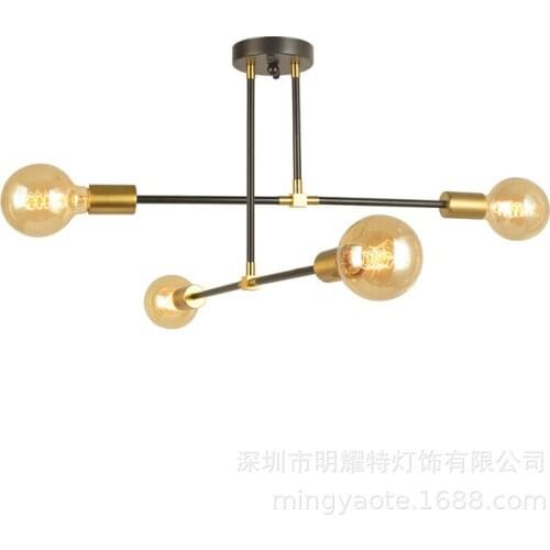 Vintage crystal kitchen chandeliers lustres para quarto design lamp nordic decoration home lamparas de techo hanglampen