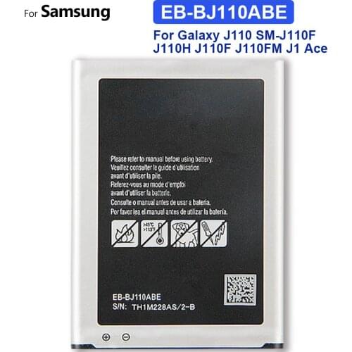 Battery EB-BJ110ABE 3G version For Samsung Galaxy J1 J Ace J110 SM-J110F J110H J110F J110FM J1 Ace 1900mAh