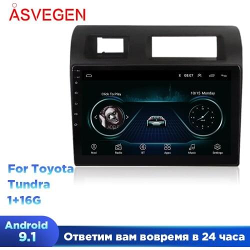 Car Video Player For Toyota Tundra Android Auto WIFI GPS Navigation Car Multimedia Radio Stereo Radio Player