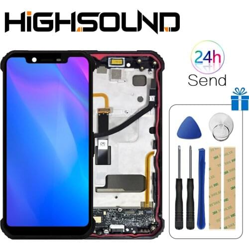 For Blackview BV9600 Pro LCD Display and Touch Screen With Frame For Blackview BV9600 display +Tools