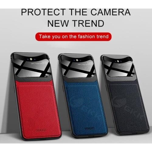 GKK Original Leather Texture Case for OPPO Find X Case Lifting Upper Protection Anti-shock Cover for Oppo Find X Coque Fundas