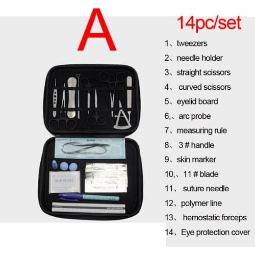 Eyelid Tools Ophthalmic Microsurgical Instruments Hand surgery Basis Pratice Equipment Package Tools High Quality