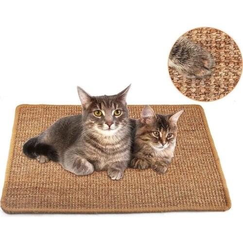 Sisal Cat Scratcher Board Scratching Post Mat Climbing Tree Pad Cooling Litter Grinding Nails Sofa Furniture Protector Cat Toys