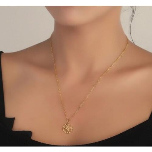 Tiny Clock Necklaces For Women Men Mini Watch Pendant Roman Numerals Charm Dainty Valentines Day Jewelry Gift For Her