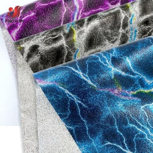 Lightning Glitter Heat Transfer Vinyl Iron-on T-Shirt Textile Heat Press Cricut Film HTV Printing for Clothing Bag Hat Decor DIY