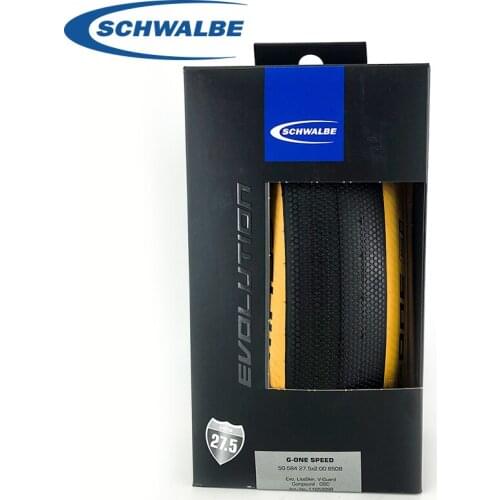 Schwalbe Bicycle Tire 27.5x2.0 650B G-ONE SPEED Ultralight EVOLUTION Tube Type Bike Tyre Cycling Parts