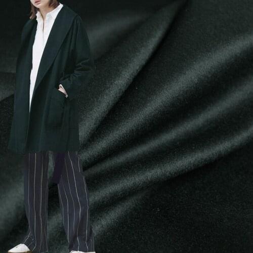 Red Raspberry Dark Green Overcoating Cashmere Wool Garment Materials Women Suits Pants Overcoat DIY Cloth Fabrics Freeshipping