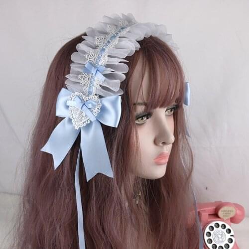 Wholesale women love lace headband girls headwear ladys hair accessories ins cute hairbands