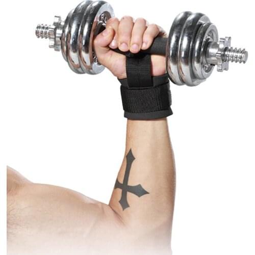 1PC Gym Workout Power Training Weight Lifting Straps Wraps Hand Bar Wrist Support