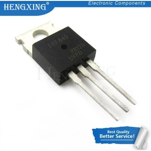 10pcs/lot IRF840PB IRF840 FMOSFET N-Chan 500V 8.0 Amp TO-220 new original In Stock