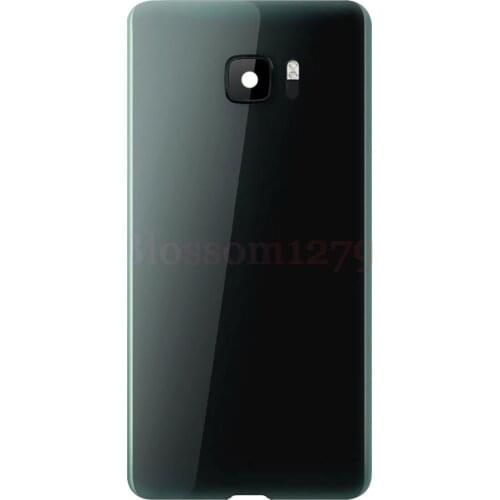 10Pcs Back Glass Battery Cover For HTC U Ultra Rear Panel Door Housing Replacement