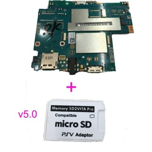 2pcs/lot For PSVita PS Vita PSV 1000 PCH-1004 1xxx Original 3G WIFI Motherboard PCB Main Board + SD2Vita V5.0 Adapter