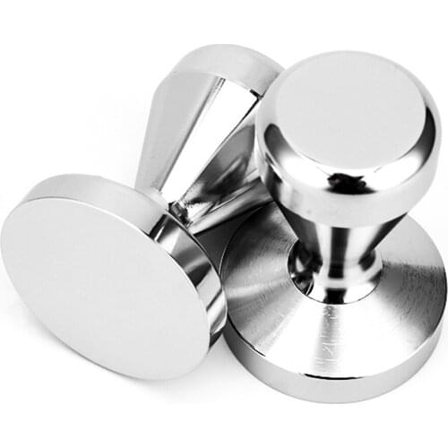 51mm Calibrated Pressure Tamper Stand Coffee Powder Hammer with 304 Stainless Steel Base Coffee Tea Tools Accessories