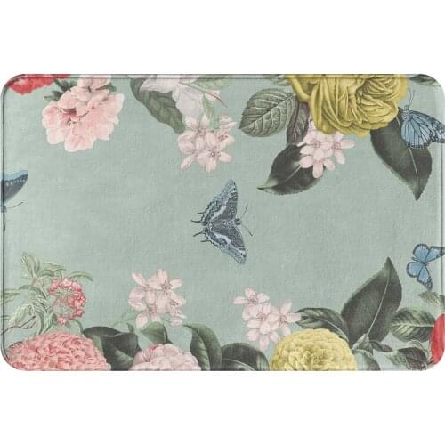 Boho Aesthetic Kitchen Non-Slip Carpet Bohemian Patterns Living Room Mat Welcome Doormat Home Decor Rug