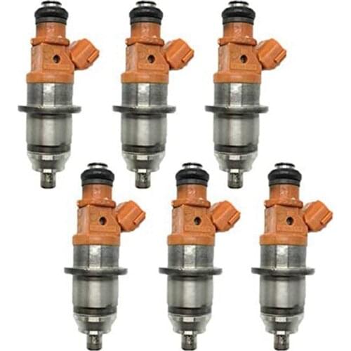 6Pcs Automobile Fuel Injector Nozzle for Mitsubishi 6G73 2.5L Part Number:7T05073 DIM1000J