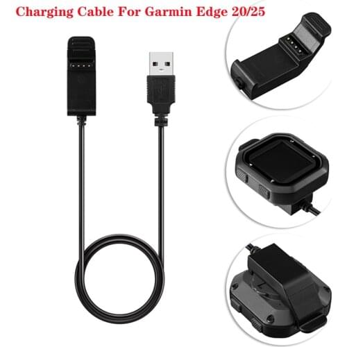 1M Charging Cable for Garmin Edge 25 GPS Bicycle Meter Charging Cable for Garmin Edge 20 Riding GPS Tracker Charge and Data Sync
