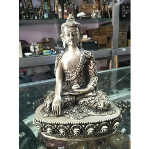 Chinese Bronze Gilt Tibetan Buddhist Statue --- dari rulai Buddha