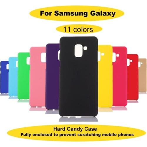 Candy Matte Hard Plastic Case For Samsung Galaxy S11 S20 Ultra Plus S11E A90 A10S Note10 Pro A80 A60 A70 A40 A20E M40 Case Coque