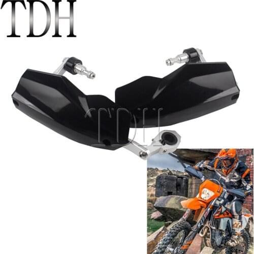 Black Dual Sports Motocross 7/8" 1-1/8" Handguard for EXC 300 TE300 TE250 701 MX Enduro 22mm 28mm Hand Guards