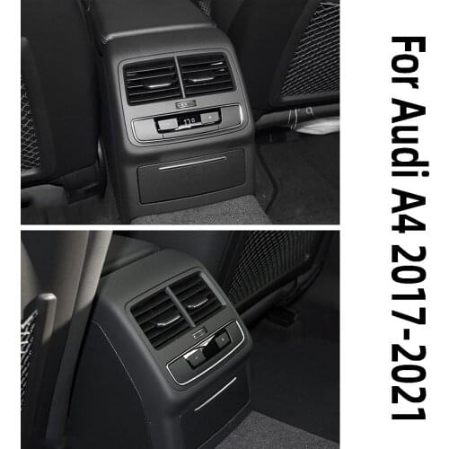 New Rear Center Console AC Trim Fresh Air Outlet Vent For Audi A4 8W B9 2017 2018 2019 2020 2021 8WD819203B 8W0 819 203 B 6PS