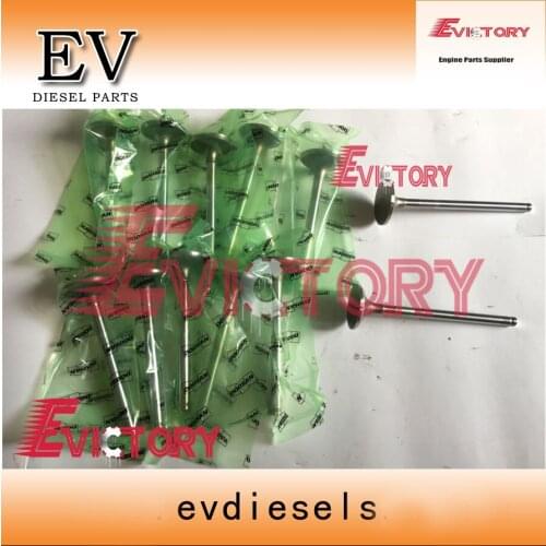 Genuine DE12 DE12TIA DE12TIS Valve +guide +valve seat For Doosan Excavator DH370