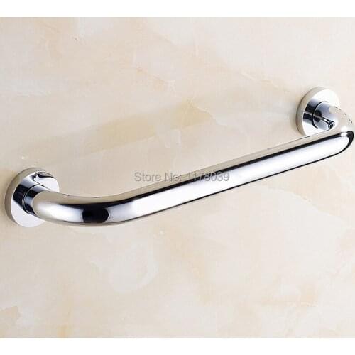 Polished brass grab bars,chrome grab bars for bathroom,thick solid type Bathtub safety handrails,J16479