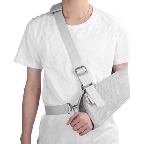 Adjustable Arms Sling Shoulder Support Fixation Strap Shoulder Elbow Brace Sling for Forearm Fracture Wrist Sprain Braces