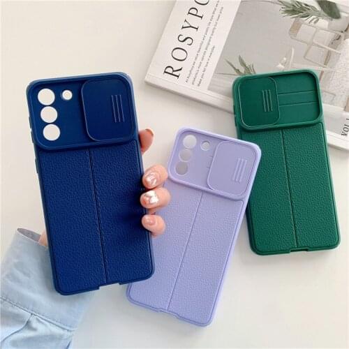Camera Protect Silicone Cases for Ssmsung Galaxy S21 Plus S21 Ultra FE A72 A52 A32 A22 A71 A51 A02S M51 F41 M31 Phone Case Cover