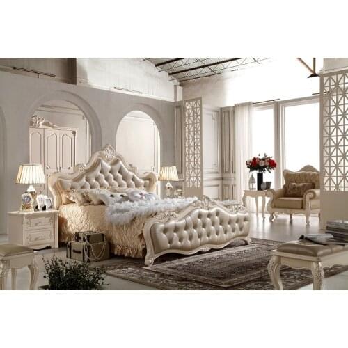 F81102 French style bed modern bedroom furniture bed