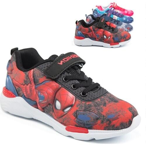 For vip Disney Sports Shoes boys car Spring and Autumn Childrens Cute Breathable casual Shoes
