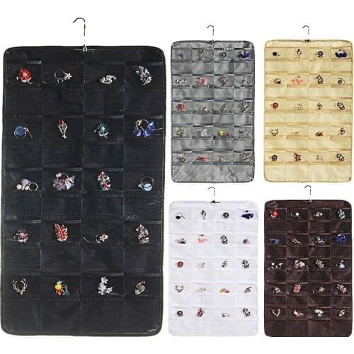 Jewelry Storage Bag door rear wall card sorting bag Multi-layer Holder Hanging Jewelry Display Earrings Necklace Storage Bag