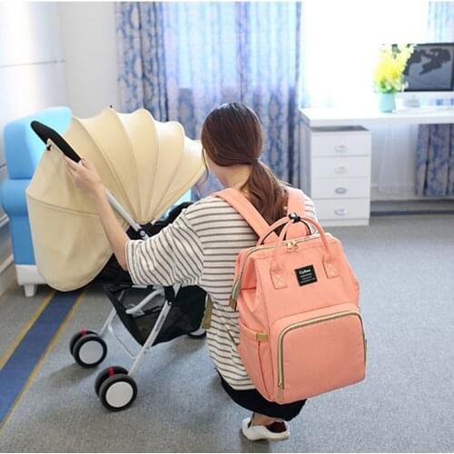 Lequeen waterproof Mummy Maternity Nappy Bag Brand Large Capacity Baby Bag Travel Backpack Designer Nursing Bag for Baby Care