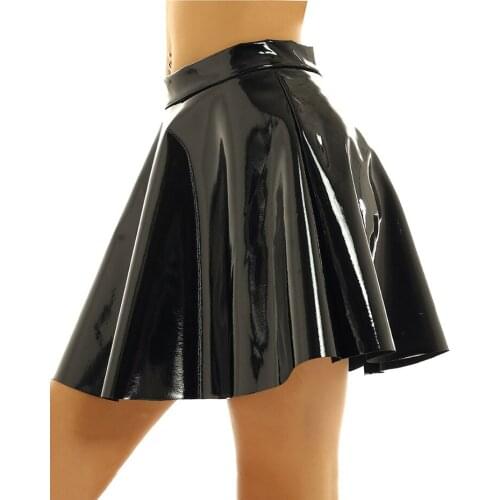 UETEEY Women's Leather Skirts