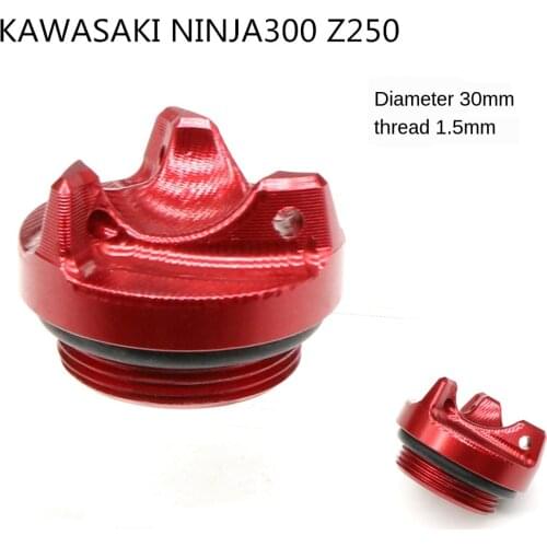 SMOK for Kawasaki Ninja 300 Z250 Universal Motorcycle Modified Engine Dipstick Screw