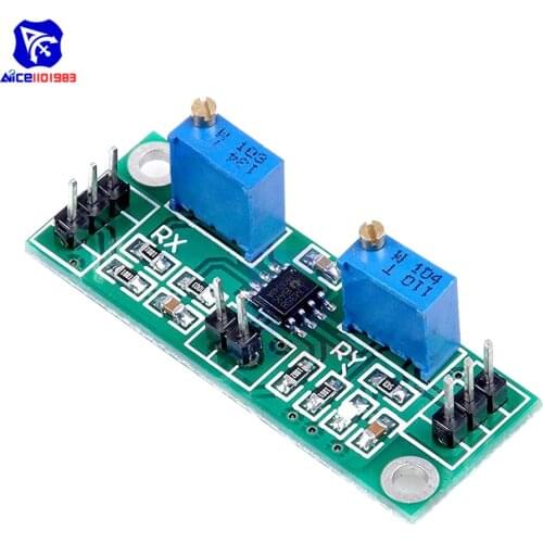 LM358 AC Weak Signal Amplifier Voltage Amplifier Dual Power Two-Stages Operational Amplifier 20x100 Gain ±2V-14V