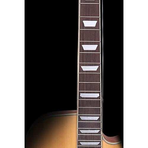 WXTF Thin Trapezoid Fretboard Decal Marker Inlay Sticker For Electric Acoustic Guitar