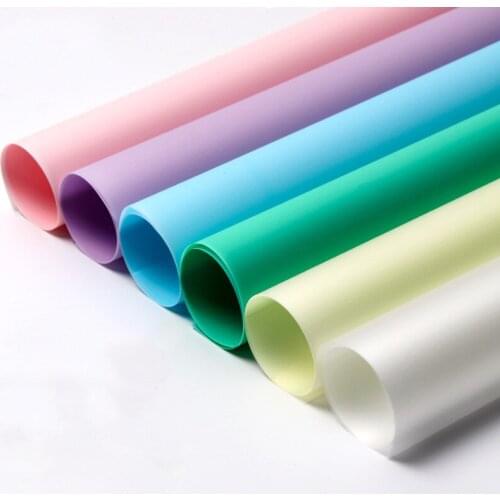 2018 New 20pcs Craft Paper Gift Wrapping Paper Flower Packaging Paper Packaging Material Party Supplies Florist Bouquet Wrap