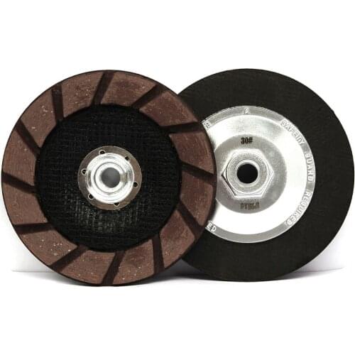 5 Inch 1Pc Diamond Ceramic Bond Cup Edge Grinding Wheel Wheel Kit Concrete Edge Dry Polishing Floor Cup Wheel 125mm M14&5/8-11