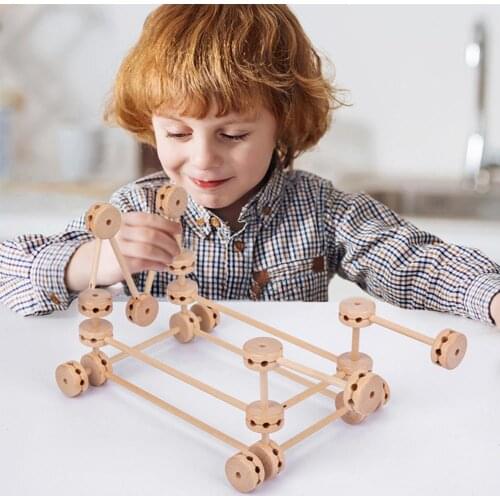 60Pcs Building Blocks Interactive Play Intelligence Development Early Education Put Together Building Blocks Toy for Primary